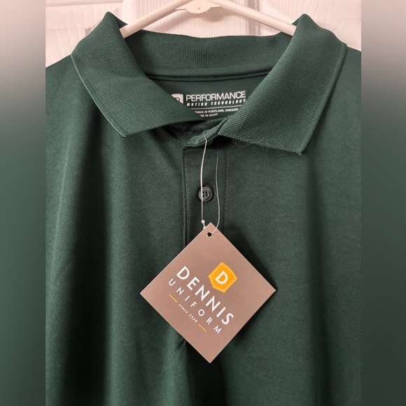 NWT Dennis Uniforms Tech Mesh Polo - Picture 3 of 4